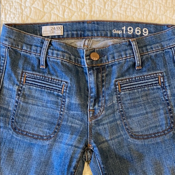 Women’s Gap Flare Jean 24/00 - Picture 2 of 5